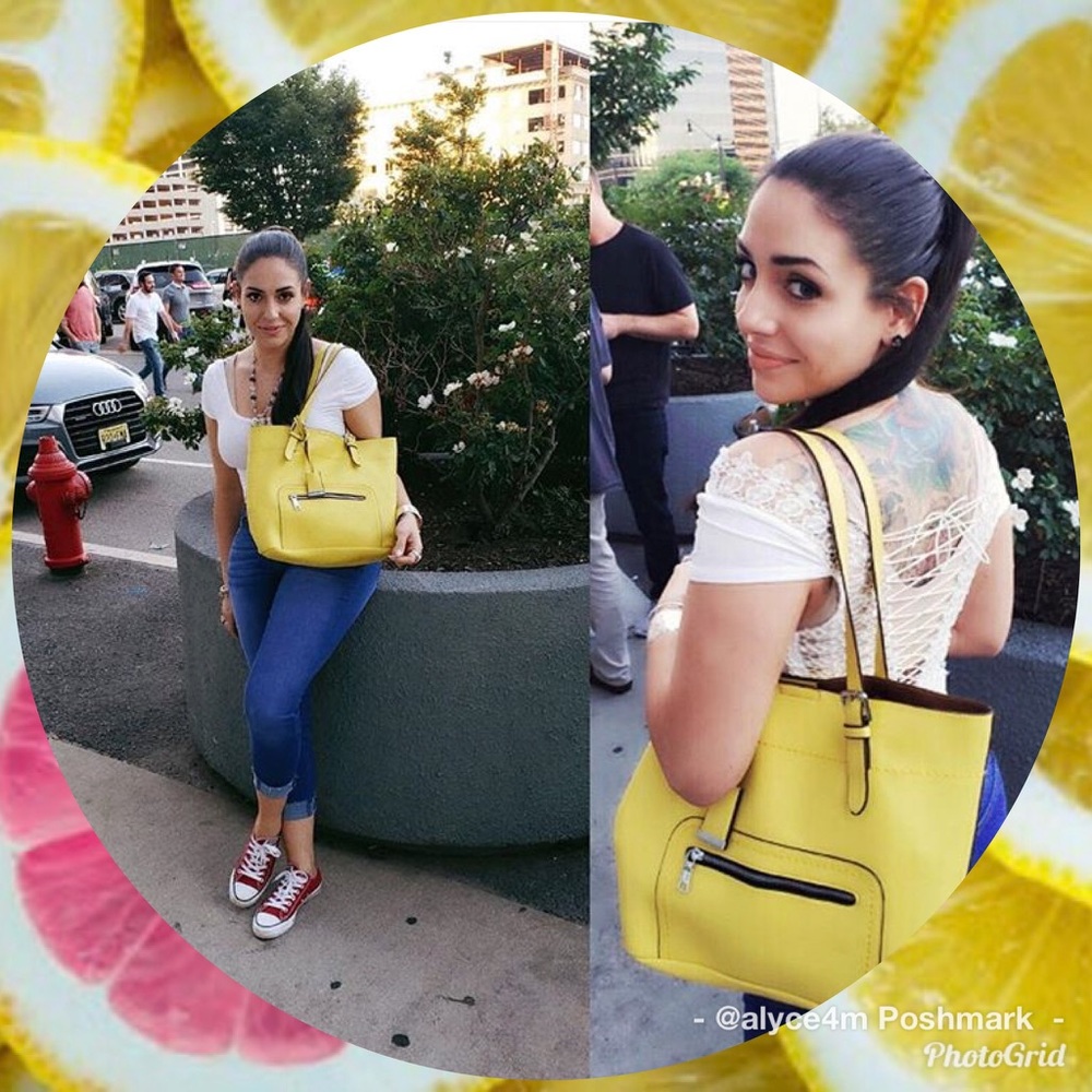 π LAST 1 π Lemon Bucket Tote π - Picture 2 of 8